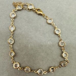 gold anklet